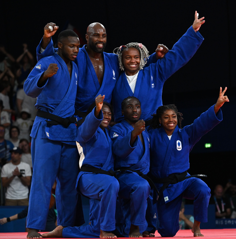 爱尔兰选手在柔道比赛中大放异彩